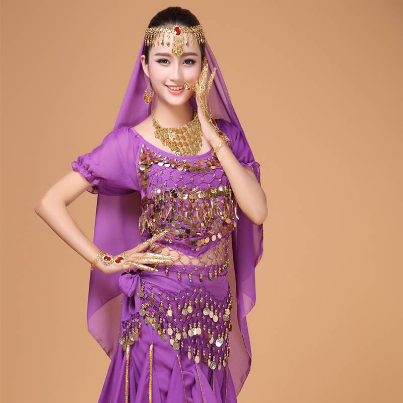Purple veil + head covering